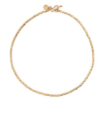 DOWER AND HALL rice nomad gold-vermeil necklace - FARFETCH
