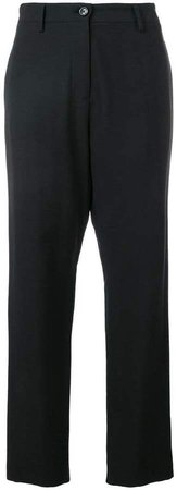 high-wwaisted tailored trousers