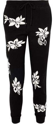 Hibiscus Cashmere Track Pants