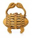 Aranaz Large Crab Wicker Clutch Bag | Jules B