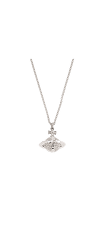 VIVIENNE WESTWOOD crystal-embellished orb pendant