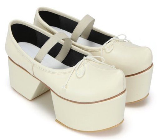 flat apartment pointed toe ballerina platform in butter