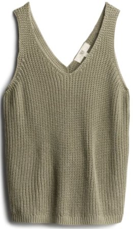olive sweater tank