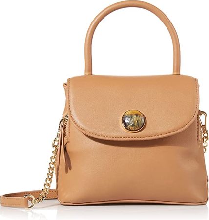 Naturalizer womens MODERNIST TOP HANDLE, Toffee, Small US: Handbags: Amazon.com