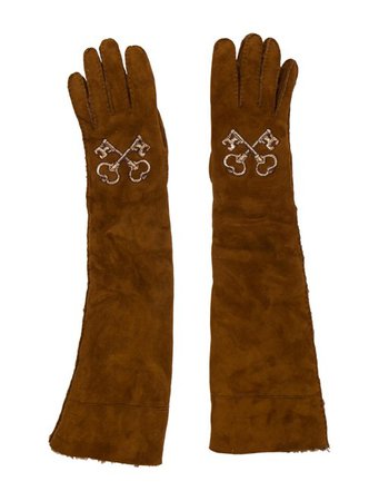 Dolce & Gabbana Suede Gloves - Accessories - DAG138381 | The RealReal