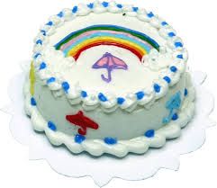 rainy day cake - Google Search