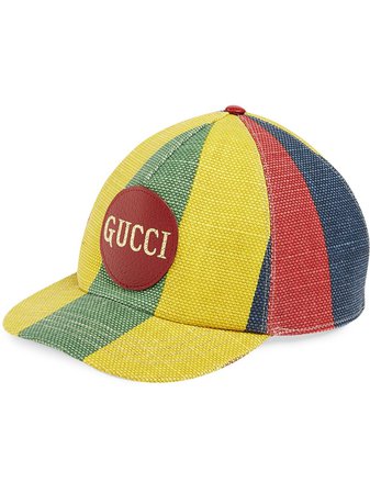 Gucci Baiadera Stripe Baseball Cap - Farfetch