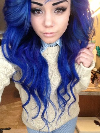 dark blue hair pinterest - Google Search