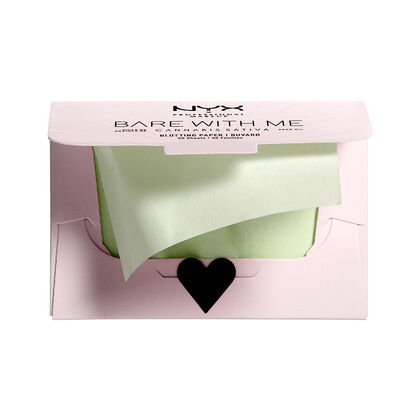 Bare With Me Cannabis Sativa Seed Oil Blotting Paper | NYX Professional Makeup