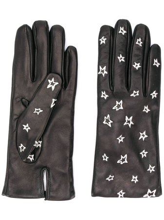 Paul Smith Star-Embroidered Gloves