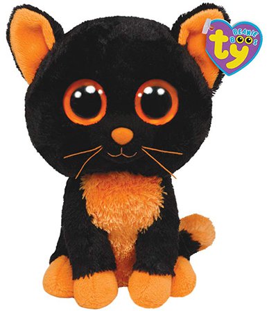 Amazon.com: Ty Beanie Boos Moonlight - Black Cat: Toys & Games
