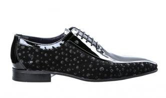 6605 Roberto Serpentini Shoes / Black | Italian Designer Shoes | Rina's Store