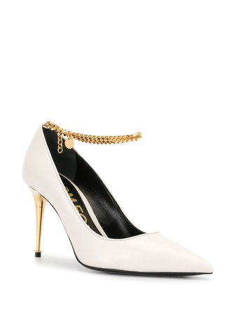 TOM FORD Chain Link Detailed Pumps