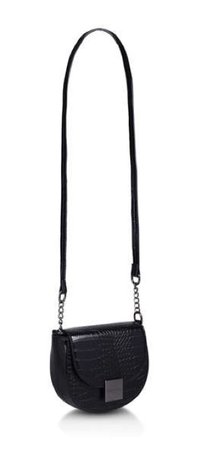 black crossbody purse