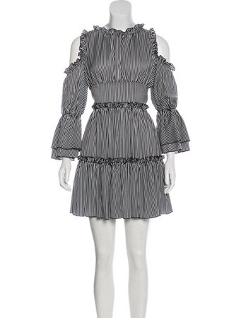 Maje Striped Mini Dress - Clothing - W2M37402 | The RealReal