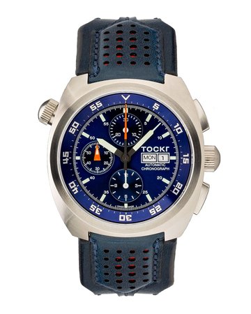 Tockr Watches 45mm Air Defender Chronograph Watch