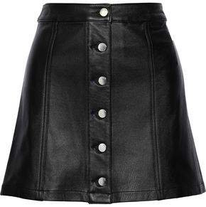 Rosie Leather Mini Skirt