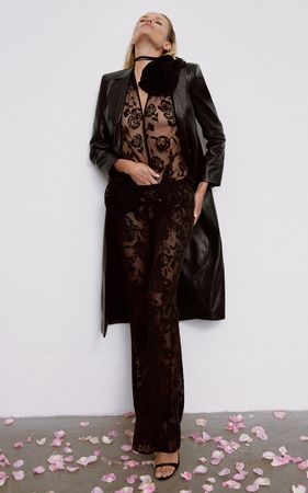 Leather Trench Coat By Magda Butrym | Moda Operandi