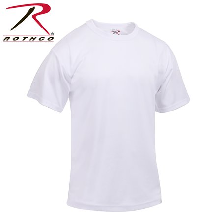 Rothco Quick Dry Moisture Wicking T-Shirt White