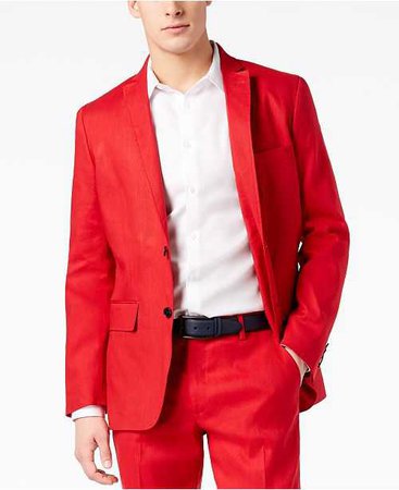 Red blazer