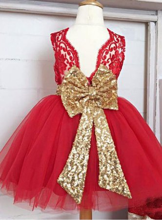 Girls Valentina Big Bow Dress Preorder - Girls Toddler Clothing