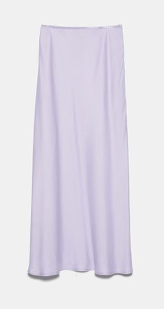 Zara lilac skirt