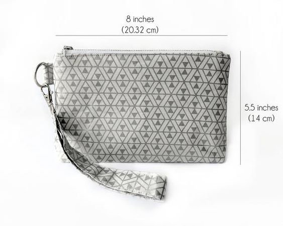 Modern Silver Handbag | Etsy