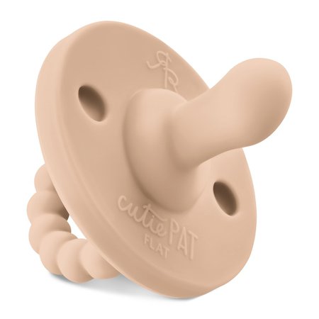 Cutie PAT Flat - Silicone Pacifier & Teether In One – Ryan And Rose