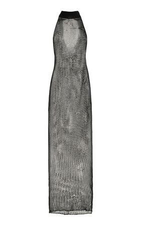 Cotton Fishnet Maxi Dress By Ludovic De Saint Sernin | Moda Operandi