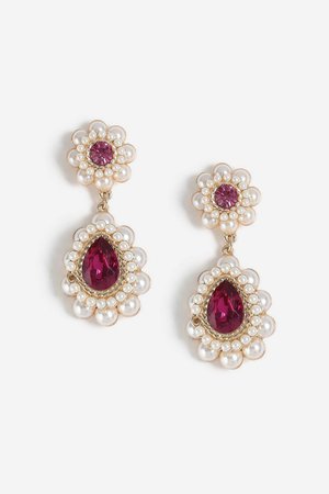 Pearl Drop Earrings - Jewelry - Bags & Accessories - Topshop USA