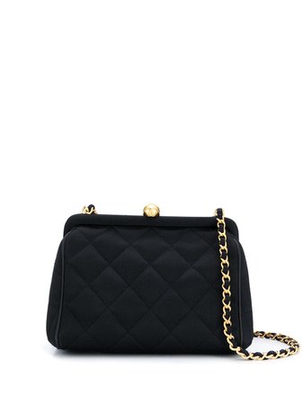 Chanel Pre-Owned 1980s Quilted Crossbody Bag - Farfetch