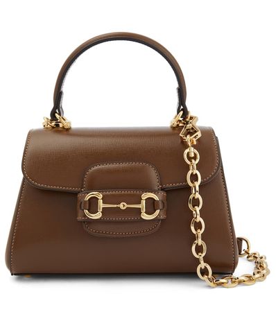 Gucci - Horsebit 1955 Mini leather tote bag | Mytheresa