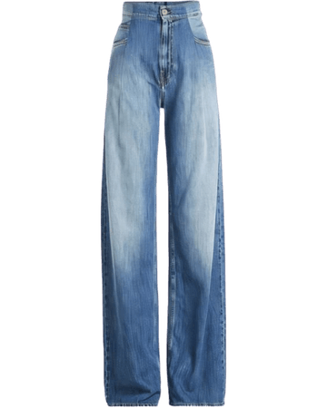 Maison Margiela High-Waisted Wide Leg Jeans