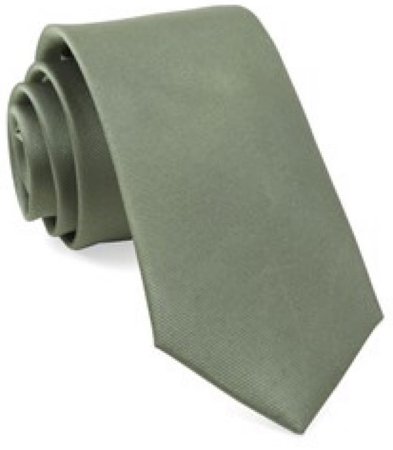 eucalyptus green tie
