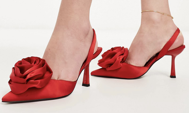 red rose heels