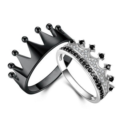 black wedding rings - Google Search