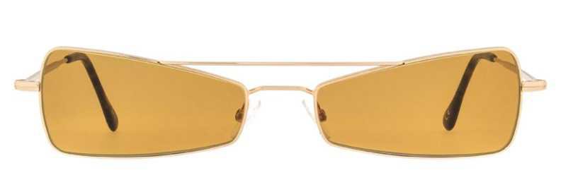 ANDY WOLF Orange Kira Sunglasses