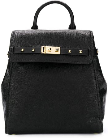 studded square backpack