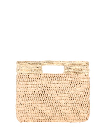 Carrie Forbes Lucy Woven Faux Raffia Tote | INTERMIX®
