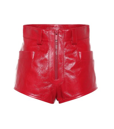 MIU MIU Leather shorts