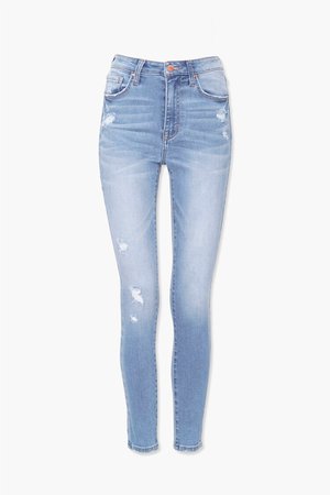 Distressed Super Skinny Jeans | Forever 21