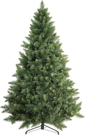 Amazon.com: Prextex Premium 6Ft Christmas Tree with 1200 Tips for Fullness - Artificial Canadian Fir Full Bodied Christmas Tree 6ft with Metal Stand, Lightweight and Easy to Assemble : Home & Kitchen
