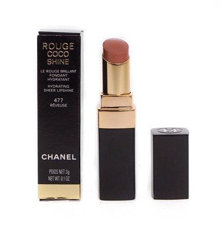 Chanel Rouge Coco Shine Lipstick Lipshine 477 Reveuse | Hogies