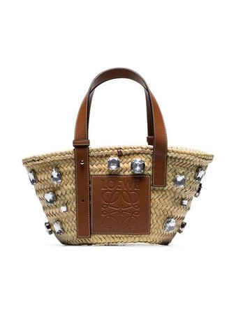 Loewe Basket mini stones tote bag $676 - Shop SS19 Online - Fast Delivery, Price