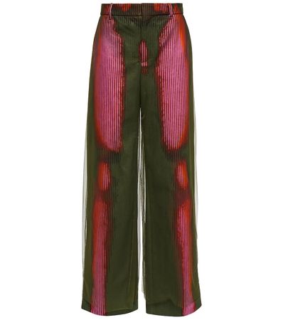 Y/Project - x Jean Paul Gaultier high-rise wide-leg pants | Mytheresa