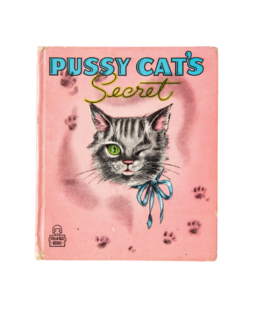 1940's Children's Book - Pussy Cat's Secret