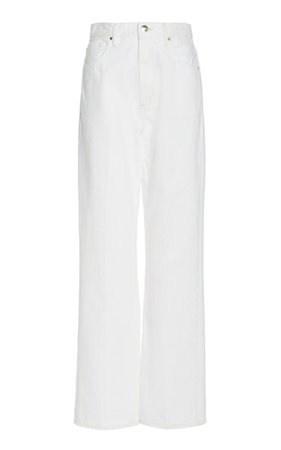 The Curved Rigid High-Rise Jeans By Goldsign | Moda Operandi