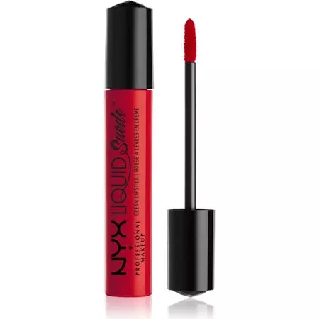 bright red liquid matte lipstick nix