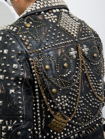 gucci studded leather jacket woman - Recherche Google