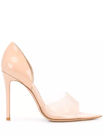 Shop Gianvito Rossi frosted strap pumps with Express Delivery - FARFETCH